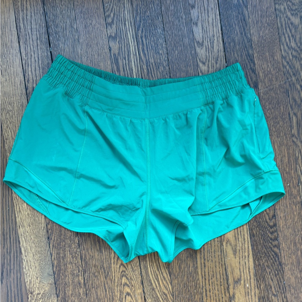 lululemon athletica Women's Athletic Shorts - Teal‎